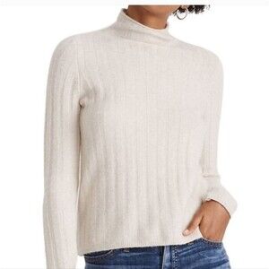Elegant Cream Turtleneck Sweater